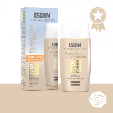 Fotoprotector ISDIN Fusion Water Color Light SPF 50 50ml