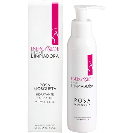 ENERGYALOE LECHE LIMPIADORA CON ROSA MOSQUETA 125ML