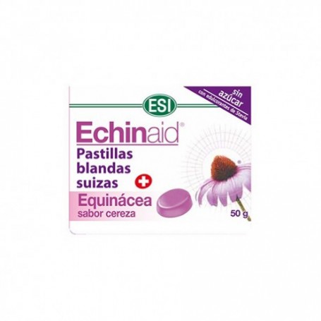 Esi Echinaid Pastillas Blandas Suizas Equinácea Sabor Cereza 50g