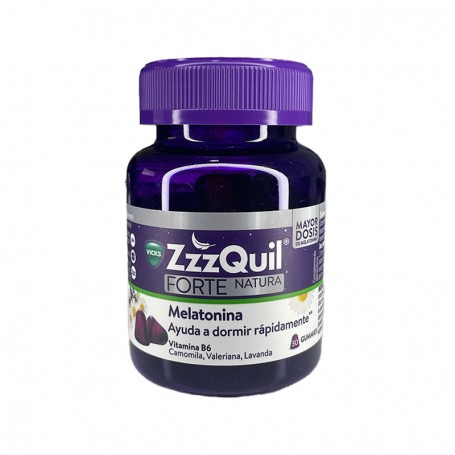 ZzzQuil Natura Forte Melatonina 30 Gummies