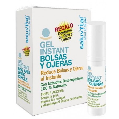 Saluvital Gel Instant antibolsas y antiojeras