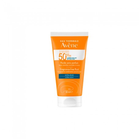Avene Fluido Solar Sin Perfume Spf50+ 50 ml