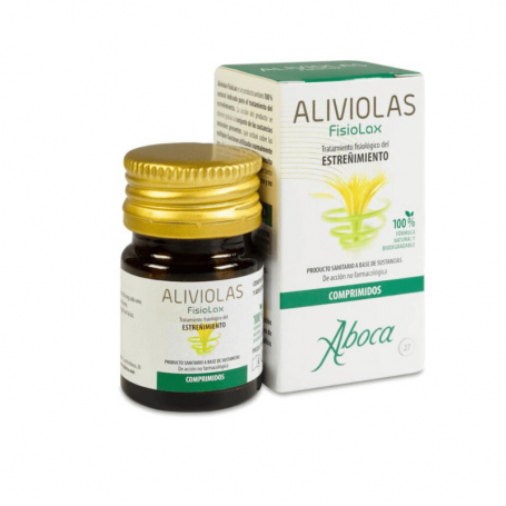 Aboca Aliviolas Fisiolax - Contra El Estreñimiento - 27 Comprimidos