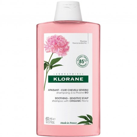 KLORANE Champú a la Peonía BIO SENSIBLE