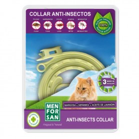 MEN FOR SAN Collar Antiparasitario para gatos