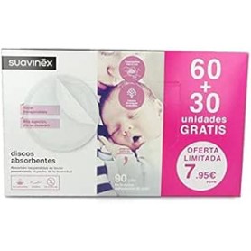 Suavinex Discos Absorbentes 60+30 Unidades