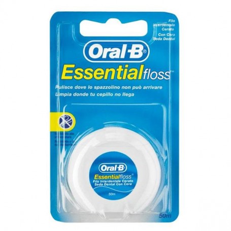 Oral-B Seda Dental Esencial Floss Sabor Menta 50m