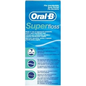 ORAL-B SUPER FLOSS HILO DENTAL IDEAL ORTODONCIA