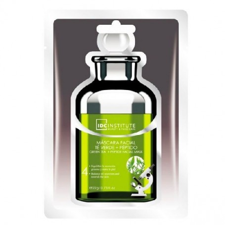 Máscara facial té verde + péptido