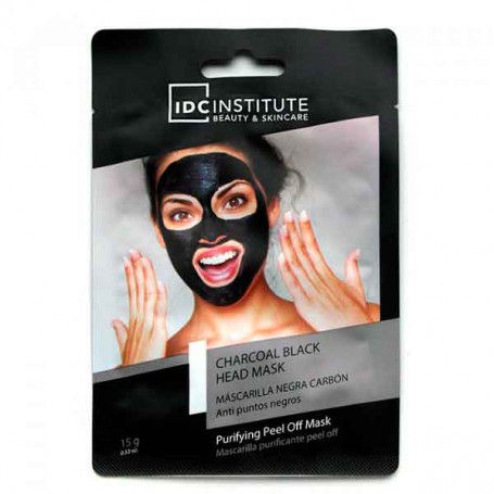 Mascarilla negra de carbón anti puntos negros