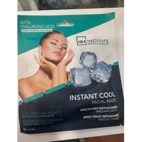 Mascarilla Facial con Ácido Hialurónico y Efecto Frío