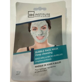 Mascarilla facial con micro-burbujas