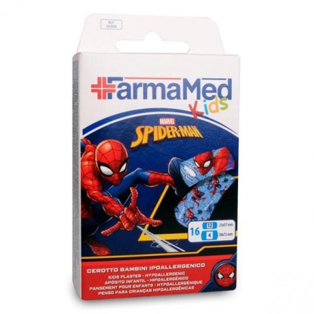 FarmaMed Kids Apósito Infantil Spiderman 16 Unidades