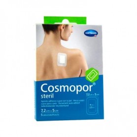 Cosmopor Steril Apósito autoadhesivo 7.2cm x 5cm (5 APOSITOS)