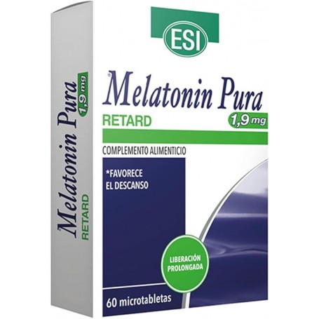 Melatonin Retard Pura. 60 Cap. 1,9 Mg.