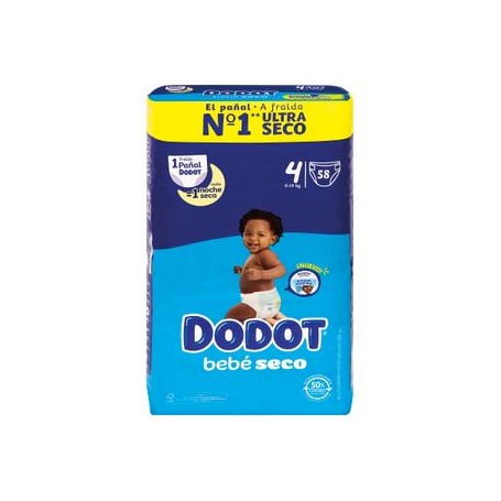 Pañal Bebé Seco T 4 De 9 a 14 KG