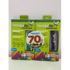 Pulseras ANTIMOSQUITOS Kids con CITRONELA MOSQUISIN 2 Unidades