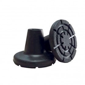 Contera negra playera (8cm base) 1,8cm