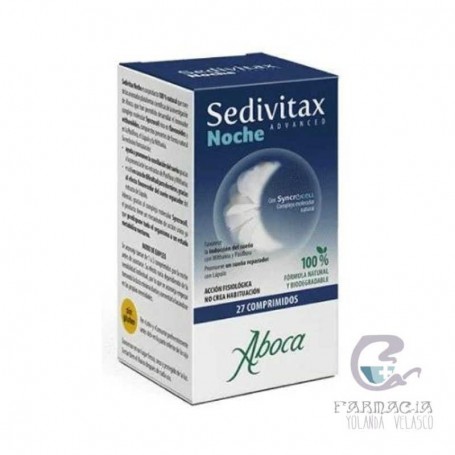 Sedivitax Noche Advanced 27 Comprimidos