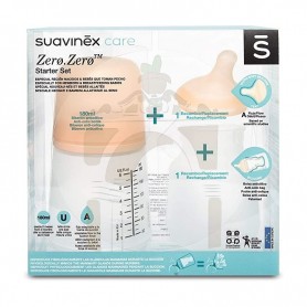 Suavinex Zero zero set iniciación biberón anticólico 180 ml