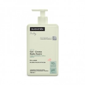 SUAVINEX Baby Gel Crema Baño Suave 750 ml
