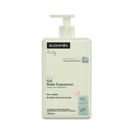 SUAVINEX GEL CHAMPÚ ESPUMOSO PEDIÁTRICO 750ML