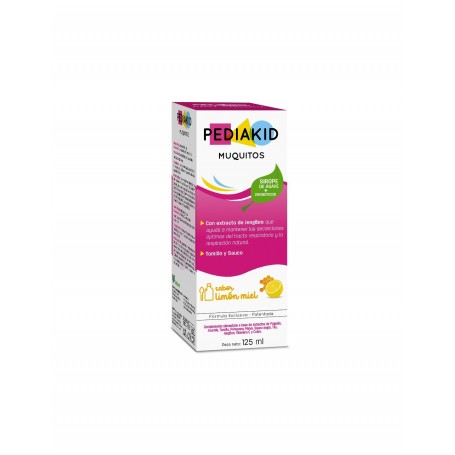 PediaKid Muquitos Jarabe 125 ml para vías Respiratorias