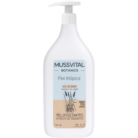 MUSSVITAL GEL BAÑO P, ATOPICA 750 ML
