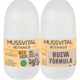 MUSSVITAL DUPLO DESODORANTE NATURE