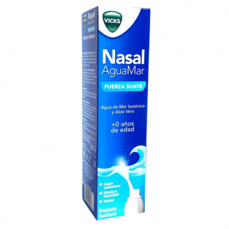 Vicks aguamar fuerza suave 120ml