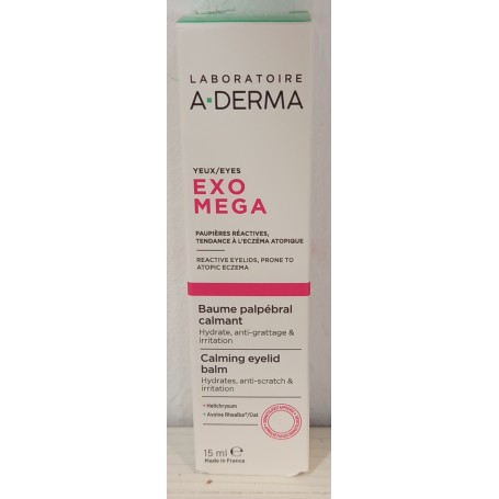 A-Derma Exomega Bálsamo Palpebral Calmante 15 ml