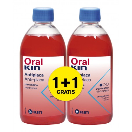Kin Oralkin enjuague bucal 500ml+500ml