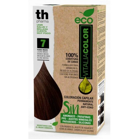 Th Pharma Vitalia Color Tinte Eco 7- Rubio Medio