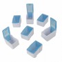 Pastillero semanal de 1 toma diaria | Blanco y azul | Mobiclinic