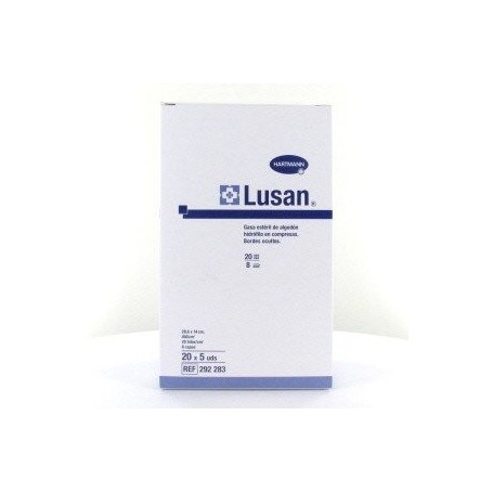 Hartmann Lusan Gasa de Algodon 20 Sobres de 5 Ud