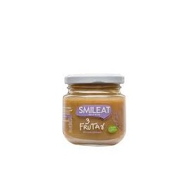 SMILEAT PAPILLA 3 FRUTAS 100% ECOLÓGICA 130G