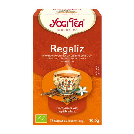YOGI TEA REGALIZ 17 BOLSITAS