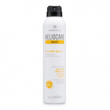 Heliocare 360º Invisible Spray Resistente al Agua SPF50+ 200ml