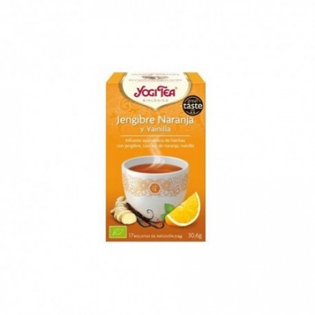 Yogi Tea Jengibre Naranja y Vainilla 17 Bolsitas