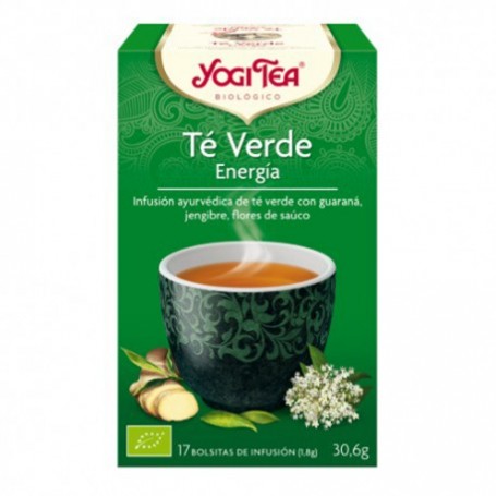 Yogi Tea Té Verde Energía 17 Bolsitas