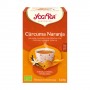 YOGI TEA Infusión de cúrcuma y naranja 17 bolsitas