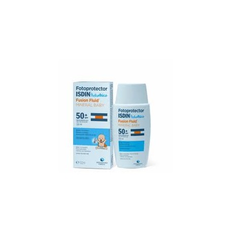 ISDIN FOTOPROTECTOR PEDIATRICS FUSION FLUID MINERAL BABY BEBÉS A PARTIR DE 0 MESES