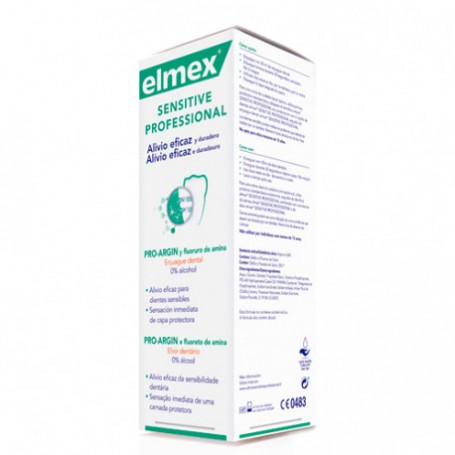 Elmex Sensitive Profesional Enjuague Bucal 400ml