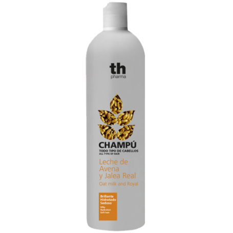 Th Pharma. Champú Leche de Avena y Jalea Real. 1000ml. Todo tipo de cabellos.