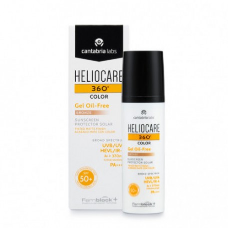 Heliocare 360° Color Gel Oil Free SPF 50+ 50ml Bronze