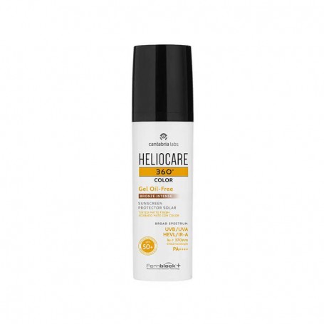 Heliocare 360° Color Gel Oil-Free SPF50+ Tono Bronze Intense 50 Ml