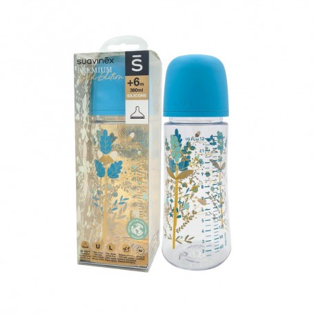 Suavinex Premium Biberón Gold Edition 360 ml SX Pro Silicona +6 M 1 ud