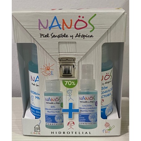 Nanos Pack Gel 60ml + Loción Hidrogel 60ml