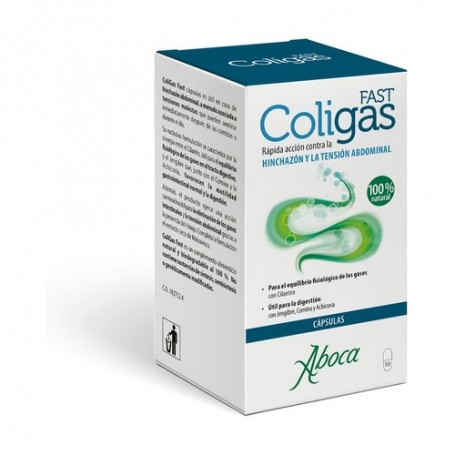Aboca Coligas Fast 50 Cápsulas