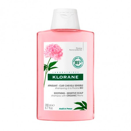 Klorane Champú A La Peonía Bio 200ml